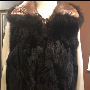 Andrew Marc New Zealand Opossum vest